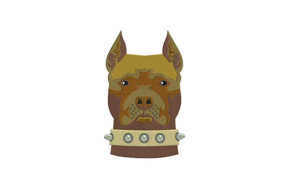 American Pit Bull Head: A Designer's Review for Business Use