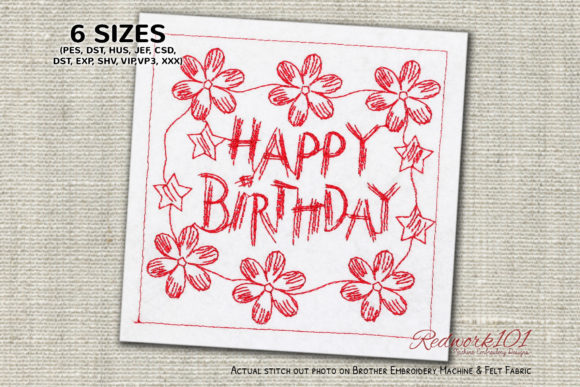 Balloons Decoration for Birthday Embroidery Review