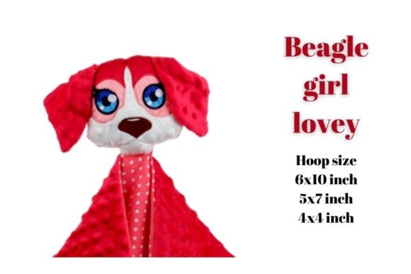 Beagle Girl Lovey Embroidery Review