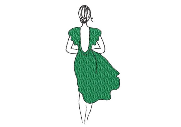 Elegant Woman Silhouette Review