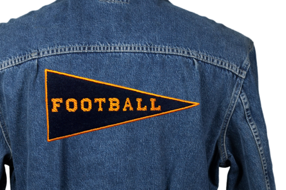 Football Pennant Flag Embroidery Review