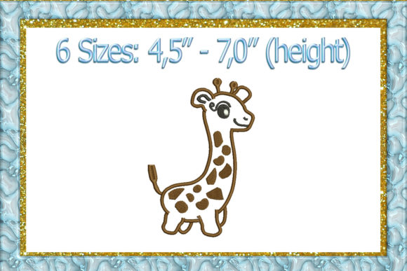 Giraffe Applique Review for Small Business Merch
