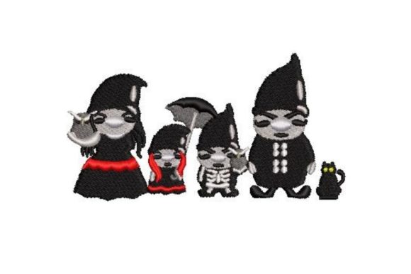 Gothic Gnome Family Embroidery Review