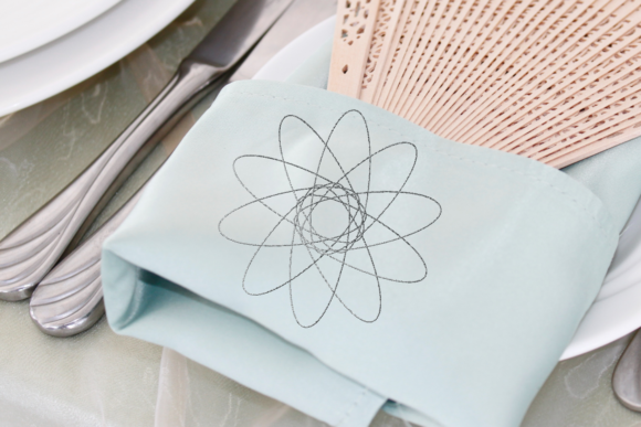 Mandala Light Grey Embroidery Review