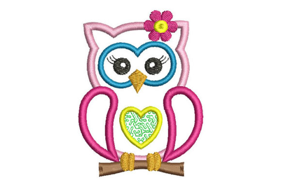 Owl Applique Embroidery Review