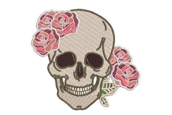 Skull with Roses Embroidery Review
