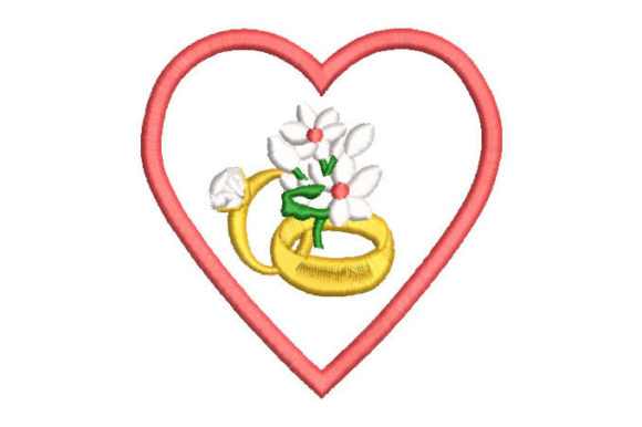 Wedding Ring with Heart Embroidery Review