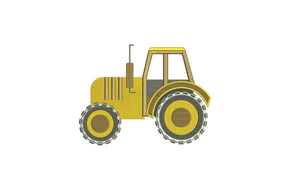 Yellow Tractor Embroidery Design Review